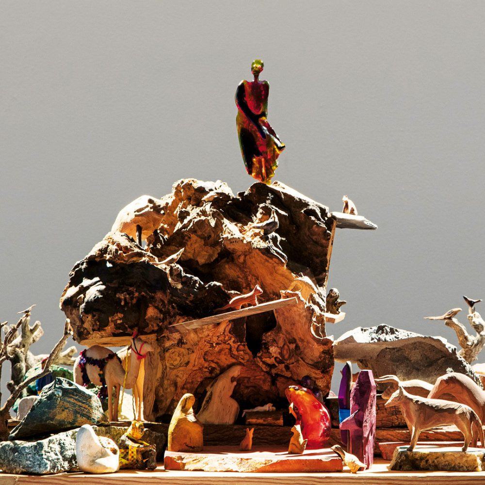 Jimmie Durham, Presepio, 2016 (dettaglio). Courtesy l