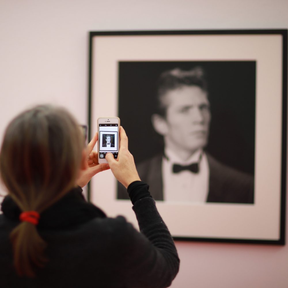 Robert Mapplethorpe. Coreografia per una mostra, veduta della mostra al Madre, Napoli. Foto © Francesco Pierantoni.