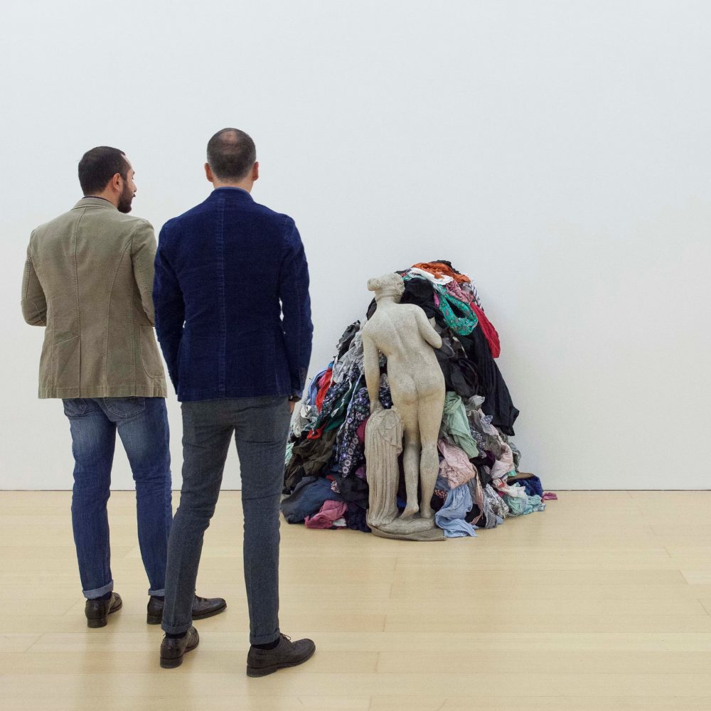 Michelangelo Pistoletto, "Venere degli stracci", 1967. Veduta dell