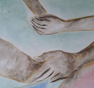 Francesco Clemente, "Ave Ovo", 2005 (dettaglio). Collezione Madre, Napoli.