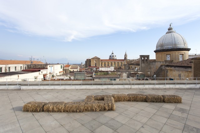 Gino Marotta, Giardino all’italiana, 1968. Collezione privata, Roma. In comodato a Madre · museo d’arte contemporanea Donnaregina, Napoli. Foto © Amedeo Benestante | Gino Marotta, Giardino all
