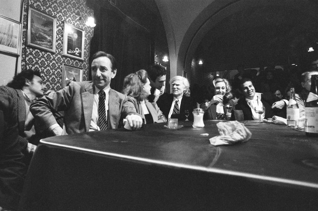 Lucio Amelio al City Hall, Napoli, 1 aprile 1980. Foto © Fabio Donato