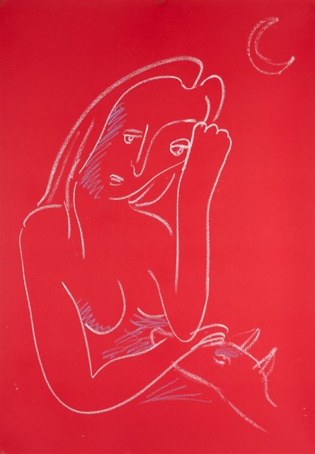 Camille Henrot, Untitled (Study for Monday), 2015. Courtesy l’artista. | Camille Henrot, Untitled (Study for Monday), 2015. Courtesy the artist.