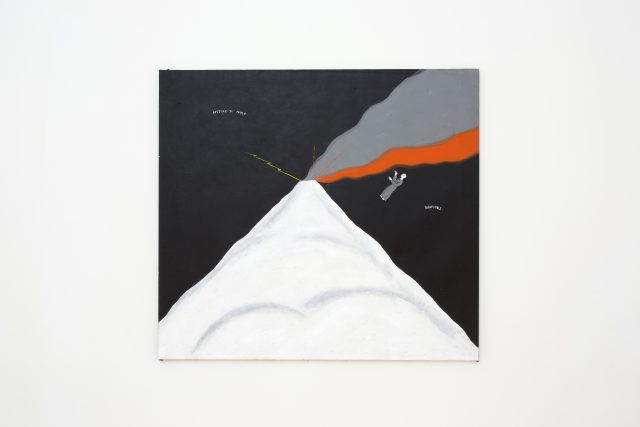 Ernesto Tatafiore, Pittore di fuoco, 1985. Donazione dell