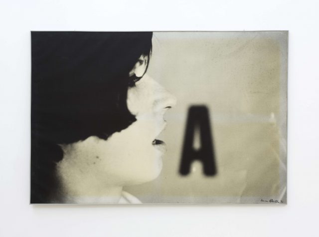 Luca Maria Patella, Dice A, 1966. Collezione Fondazione Morra, Napoli. In comodato a Madre · museo d’arte contemporanea Donnaregina, Napoli. Foto © Amedeo Benestante. | Luca Maria Patella, Dice A / Says A, 1966. Fondazione Morra Collection, Naples. On loan to Madre · museo d’arte contemporanea Donnaregina, Naples. Photo © Amedeo Benestante.