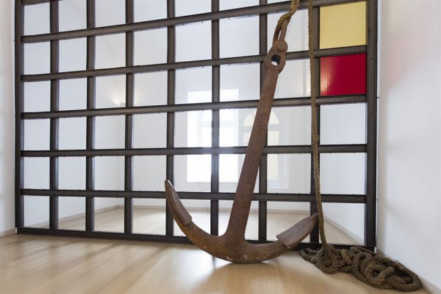 Jannis Kounellis, Senza titolo, 2005. Foto © Amedeo Benestante.