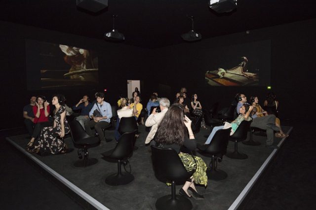 1977 2018 Mario Martone Museo Madre, veduta della mostra al Madre · museo d’arte contemporanea Donnaregina, Napoli. Courtesy Fondazione Donnaregina per le arti contemporanee, Napoli. Foto © Amedeo Benestante.