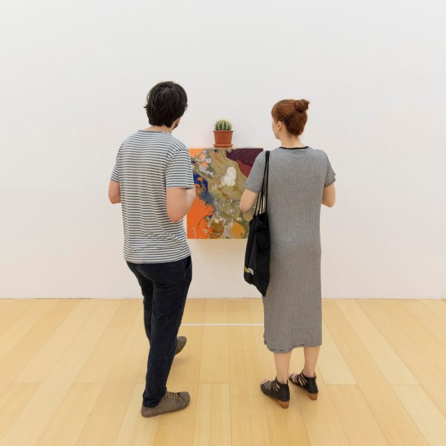 John Armleder, 360°. Veduta della mostra al Madre · museo d’arte contemporanea Donnaregina, Napoli. Courtesy Fondazione Donnaregina per le arti contemporanee, Napoli. Foto © Amedeo Benestante.