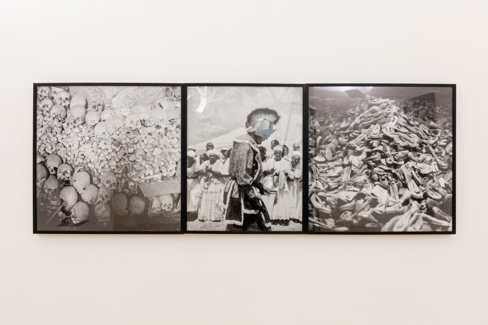 Salvino Campos, “Redemption (Triptych)”, 2007-2013. Veduta dell