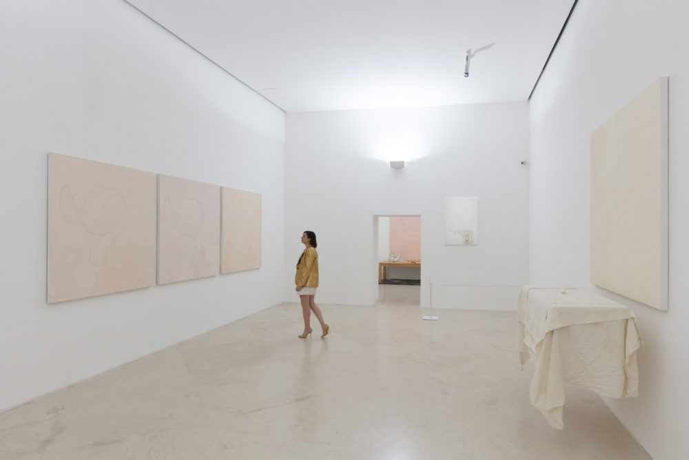 Pier Paolo Calzolari, "Painting as a Butterfly". Veduta della mostra al Madre, Napoli. Foto © Amedeo Benestante.