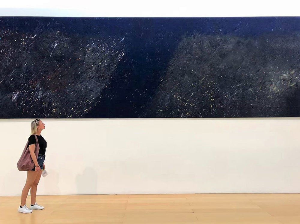 Pier Paolo Calzolari, "Painting as a Butterfly". Veduta della mostra al Madre, Napoli. Foto da Instagram di @chiarafr92.
