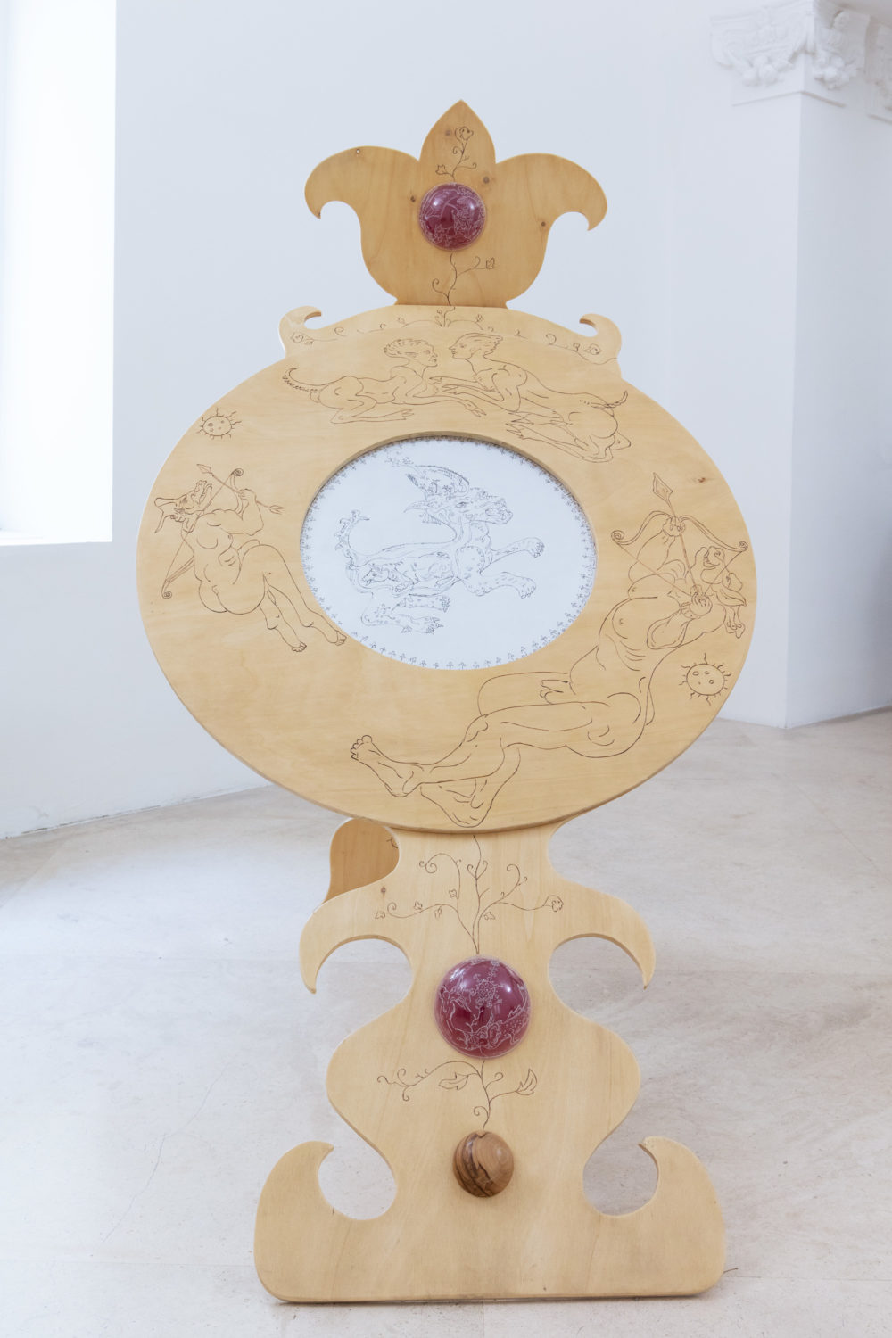 Maurizio Elettrico, "Glamstaxspalaman", 2005. Donazione dell’artista. Courtesy Fondazione Morra, Napoli. Collezione Madre · museo d’arte contemporanea Donnaregina, Napoli. Foto © Amedeo Benestante.