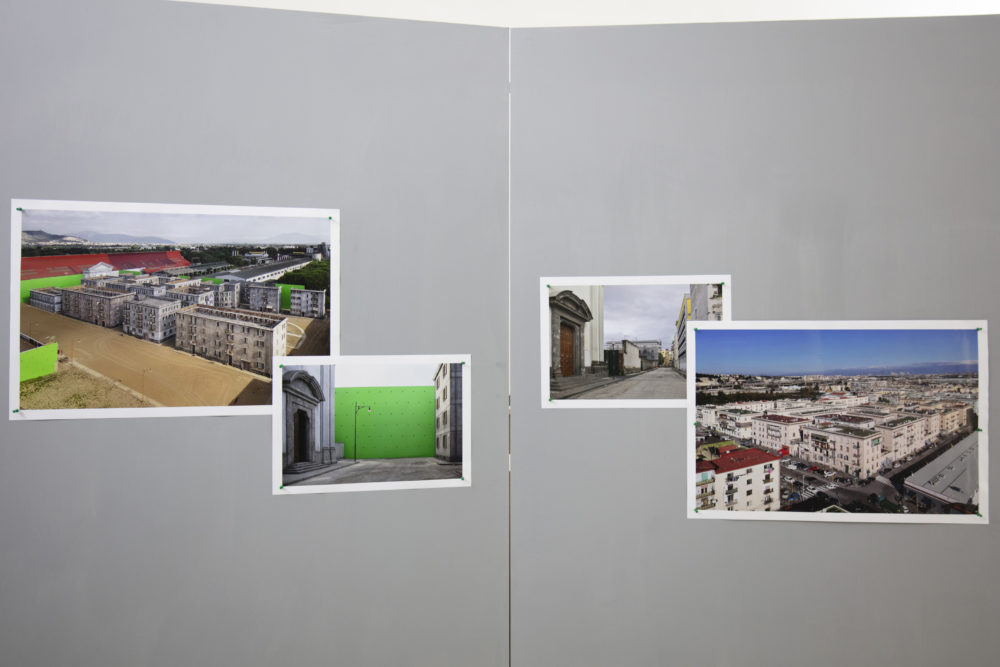 "L’amica geniale. Visioni dal set". Veduta della mostra al Madre, Napoli.  Foto © Amedeo Benestante.