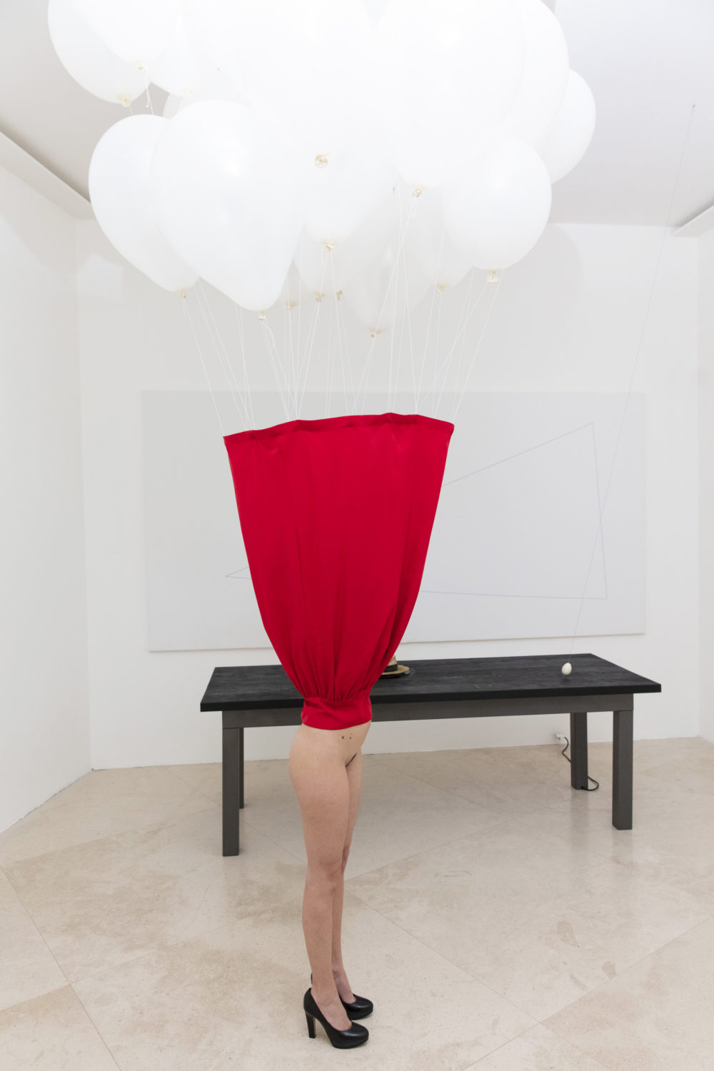 Pier Paolo Calzolari, "Hommage",  2001. Courtesy l