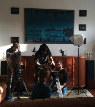 Private Collection, backstage.