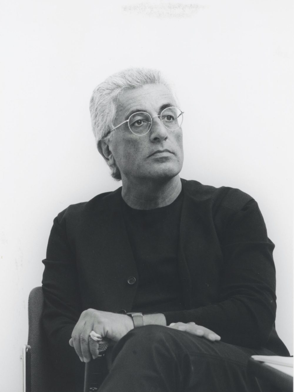 Germano Celant. © Nanda Lanfranco, Genova
